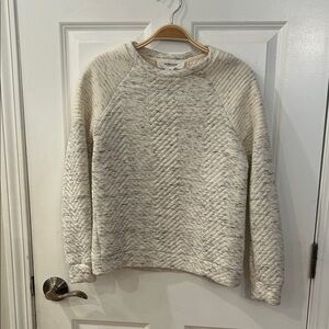 Workshop Republic Clothing Off-White Textured Top